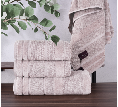 Froté uteráky a osušky Luna 75 - púdrová Froté uteráky a osušky Luna 75 - púdrová