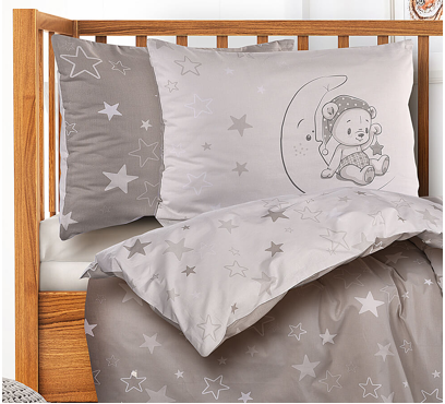 Detské bavlnené obliečky DS28 – 130 × 90 + 45 × 65 cm