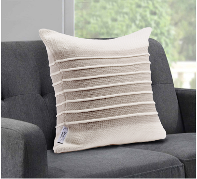 Bavlnená obliečka na vankúš DP63 – oriešková – 40 × 40 cm